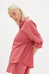 Kireina Cora Shirt Grey & Pink