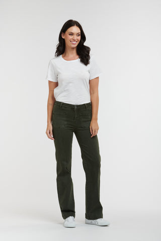 Hammill and Co Retro Vibes Track Pant Emerald
