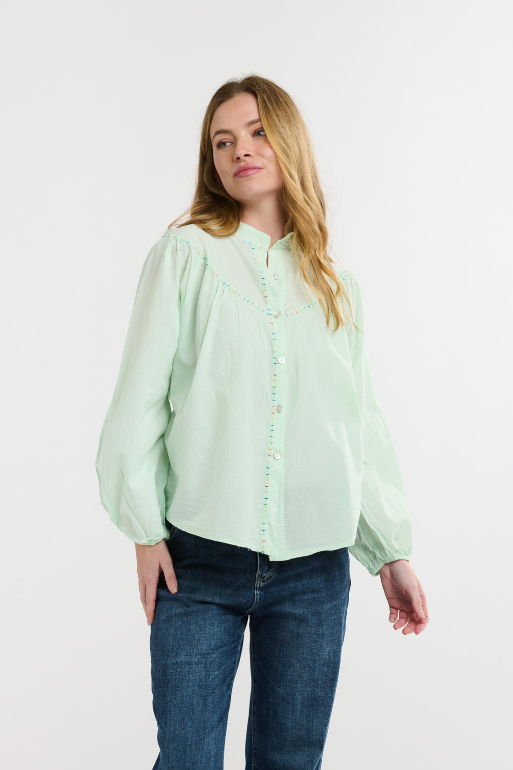 Italian Star Plume Shirt Green