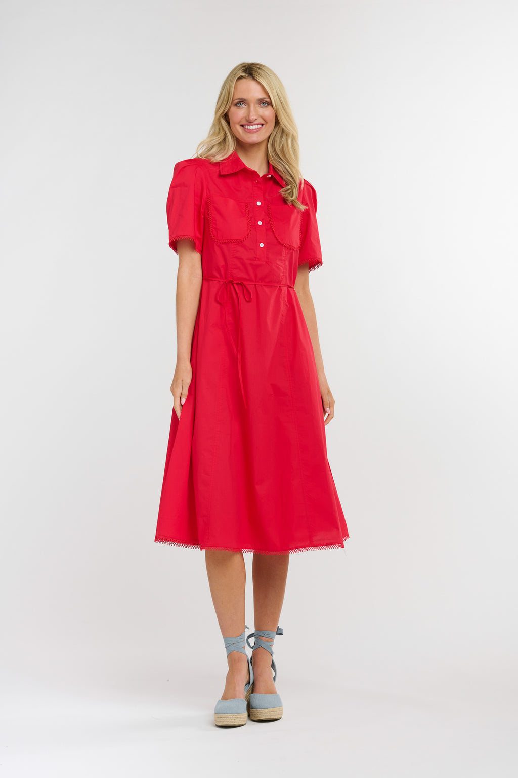 365 Days Picnic Dress Red