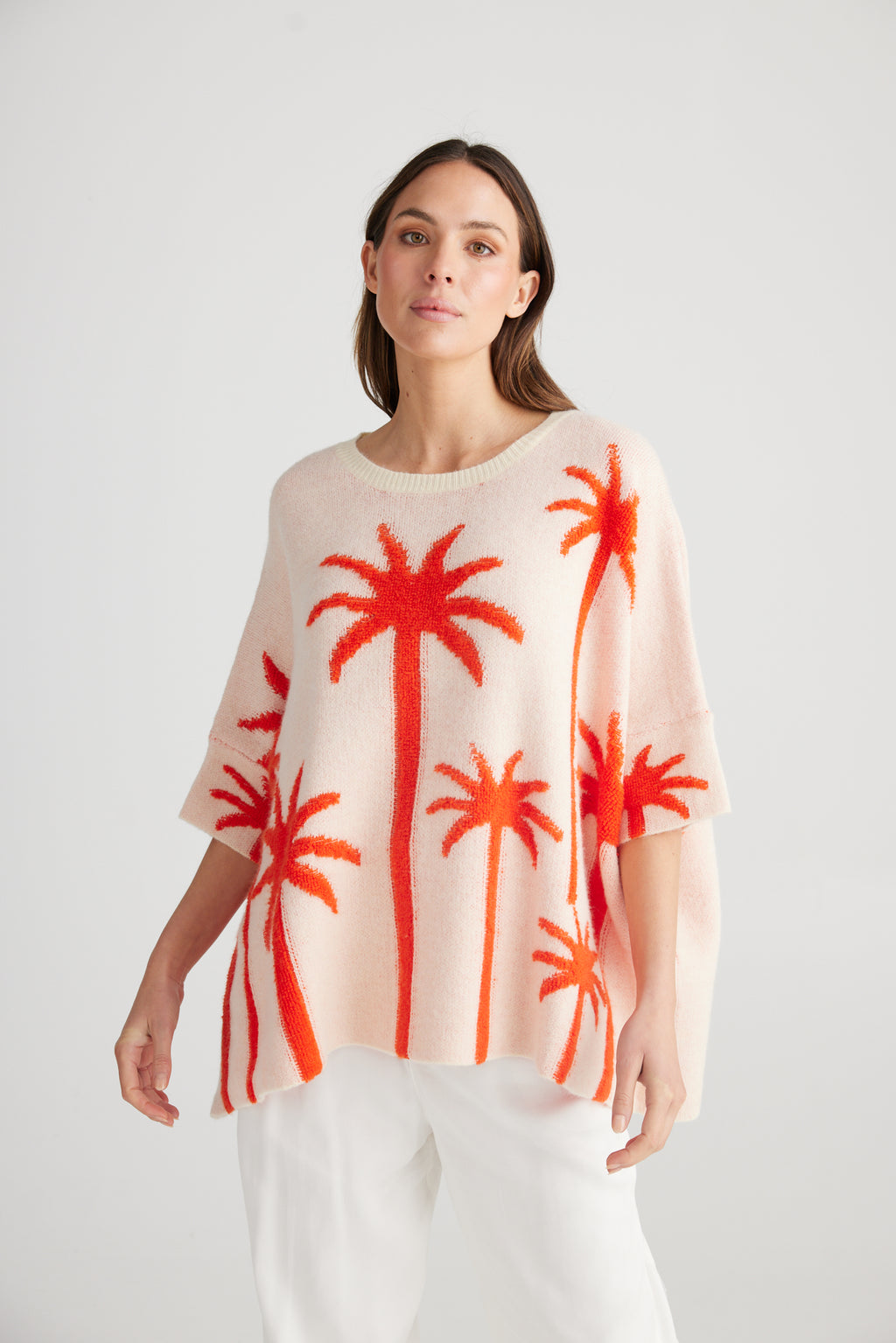 Holiday Palm Cove Knit Orange