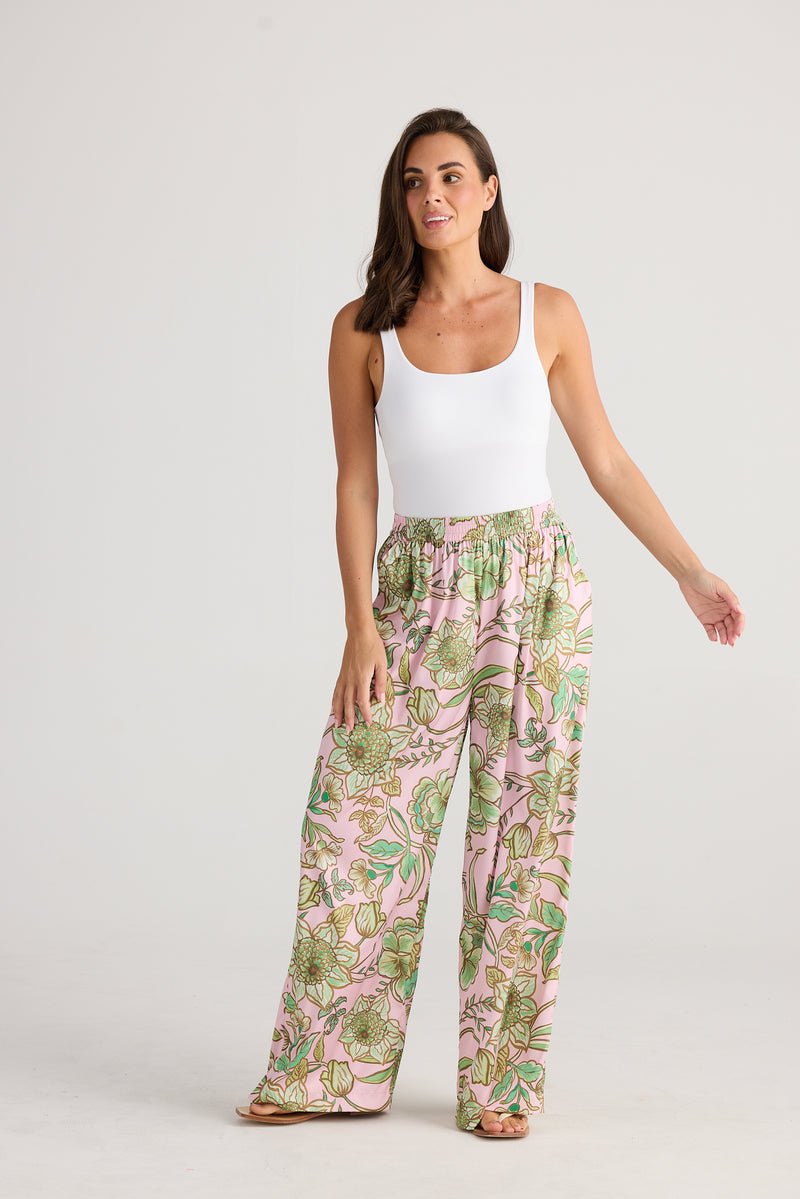 Holiday Trading Columbian Floral Pant