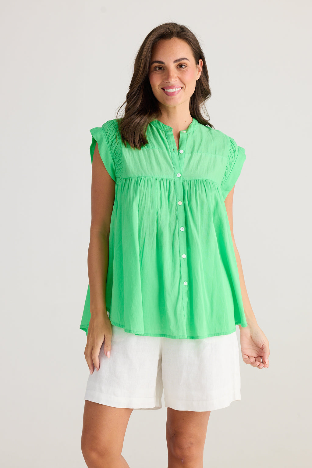 Holiday Clementine Cotton Top Apple