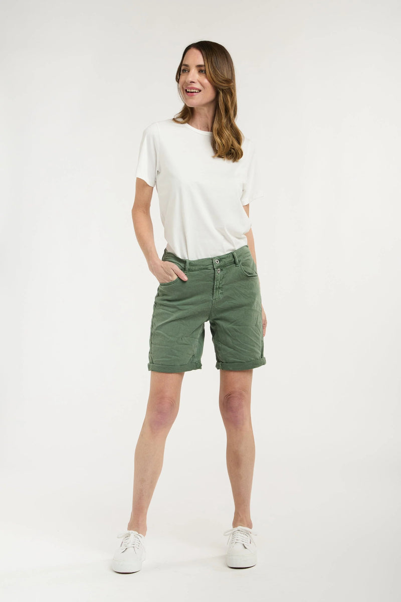 Italian Star Emma Shorts Khaki