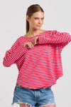 Holiday Anchor Knit Red